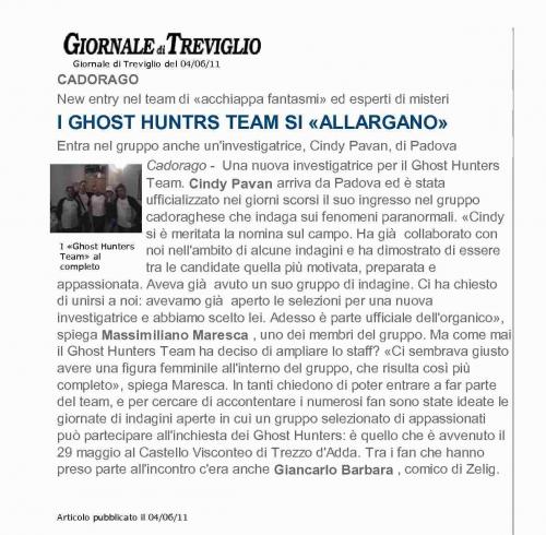 Giornale di Treviglio Sabato 4 Giugno 2011