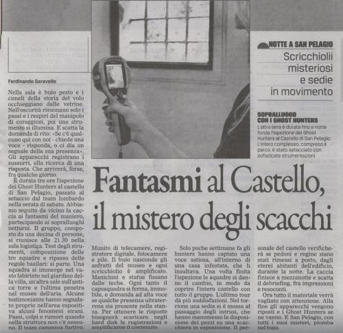 Martedì 26 Luglio 2011