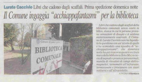 Mercoledì 6 Aprile 2011