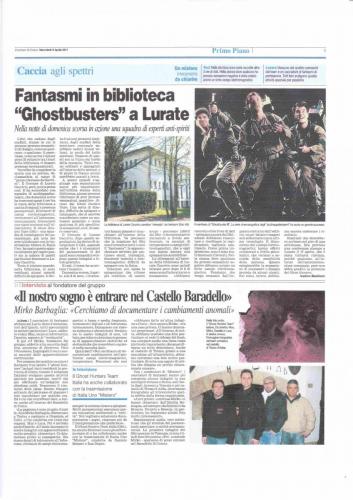 Mercoledì 6 Aprile 2011 Articolo