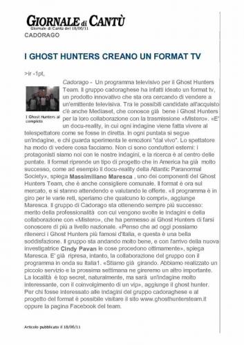 Sabato 18 Giugno 2011