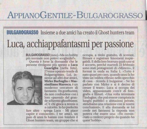 Sabato 26 Febbraio 2011